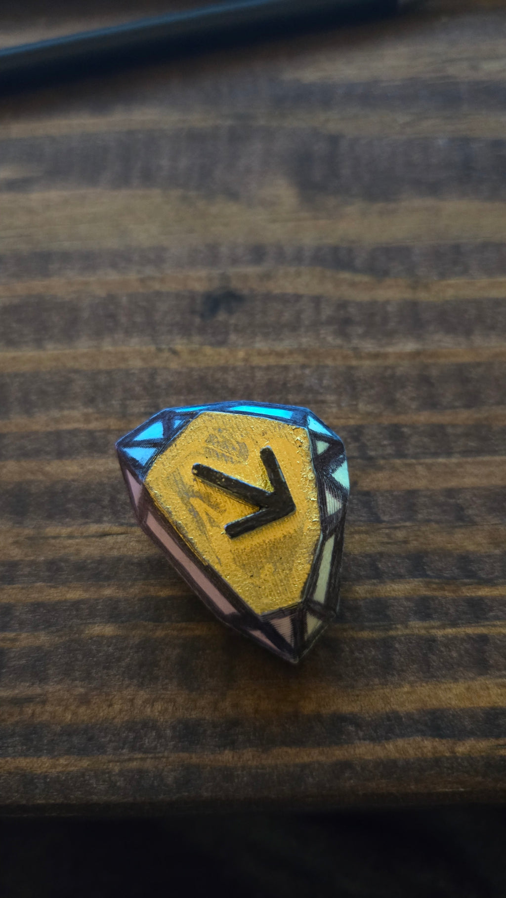 Mystic Runes Handcrafted 3D-Printed Set of Five